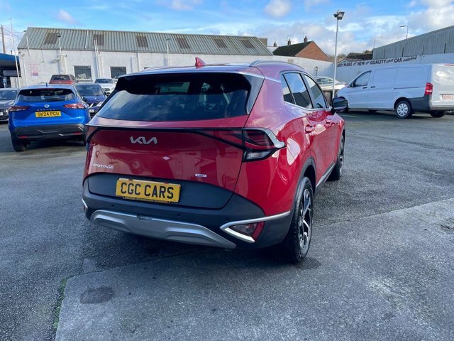 Kia Sportage 1.6 H T-gdi 3 Suv Hybrid Euro 6 S RO25CYG Red #2