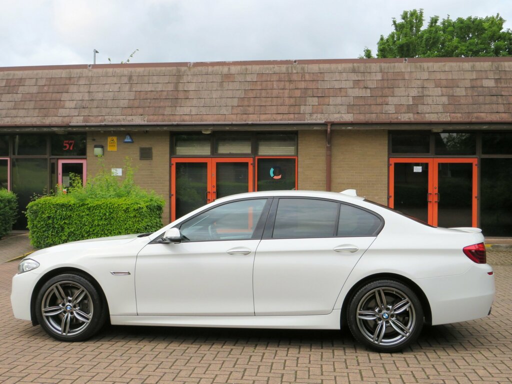 BMW 5 Series 535D M Sport 4-Door YC64UXR White #6