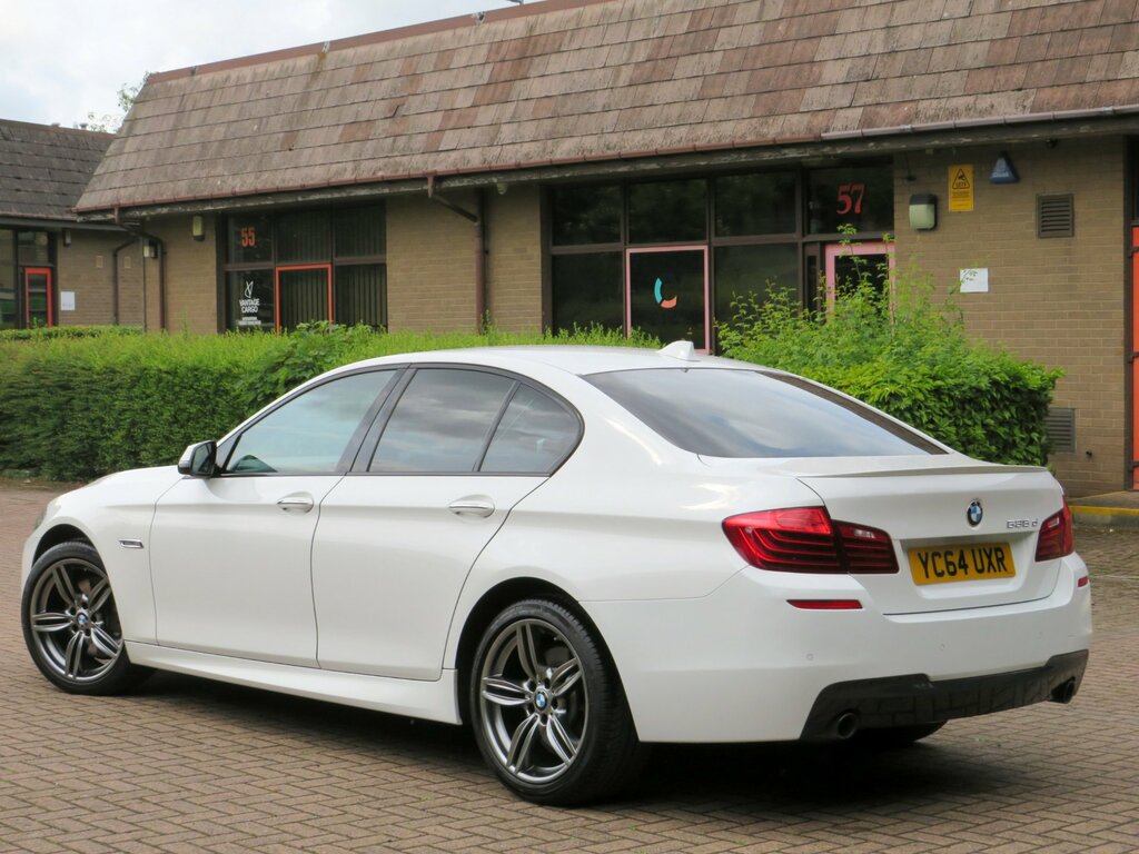 BMW 5 Series 535D M Sport 4-Door YC64UXR White #5