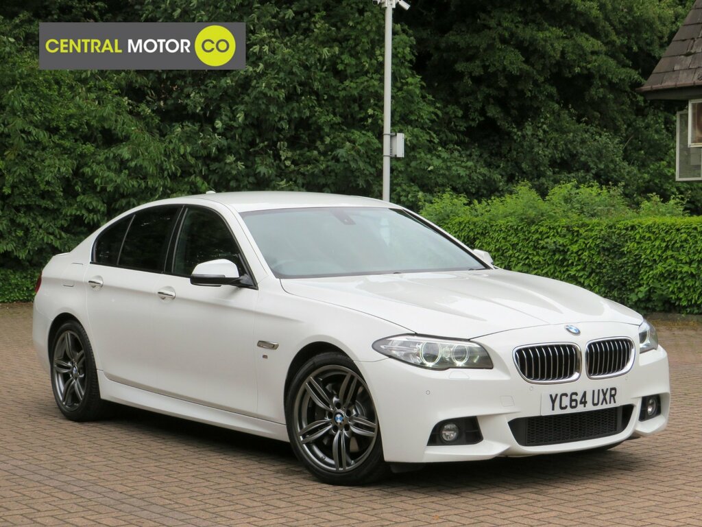 BMW 5 Series 535D M Sport 4-Door White
