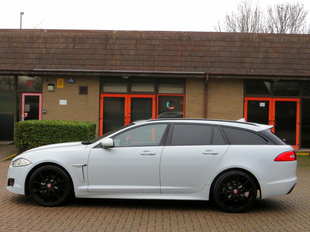 Jaguar XF 2.2D R-sport Black Sportbrake Euro AP15GCV White #6