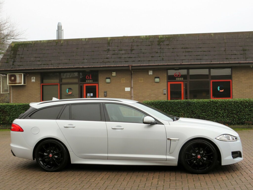 Jaguar XF 2.2D R-sport Black Sportbrake Euro AP15GCV White #2