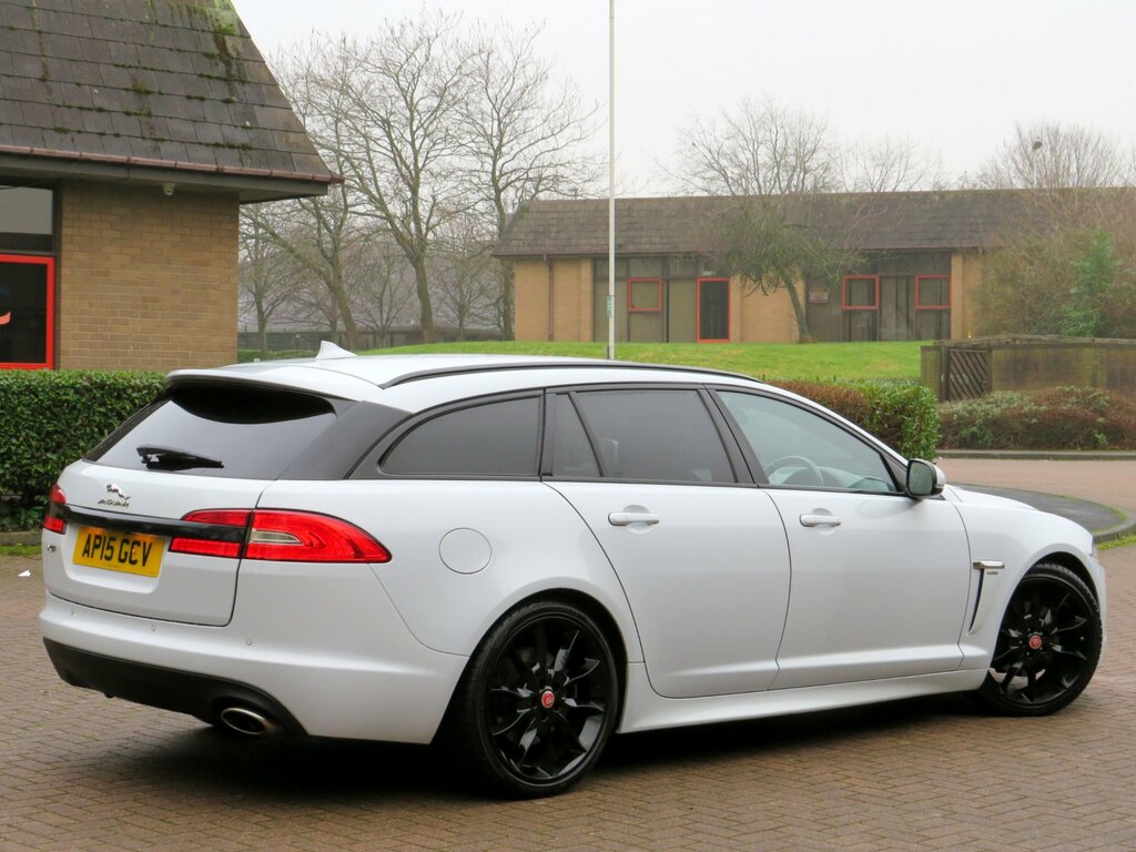 Jaguar XF 2.2D R-sport Black Sportbrake Euro AP15GCV White #3