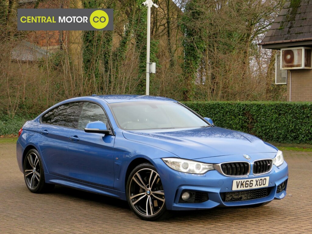 BMW 4 Series Gran Coupe 3.0 435D M Sport Hatchback Xdrive Blue