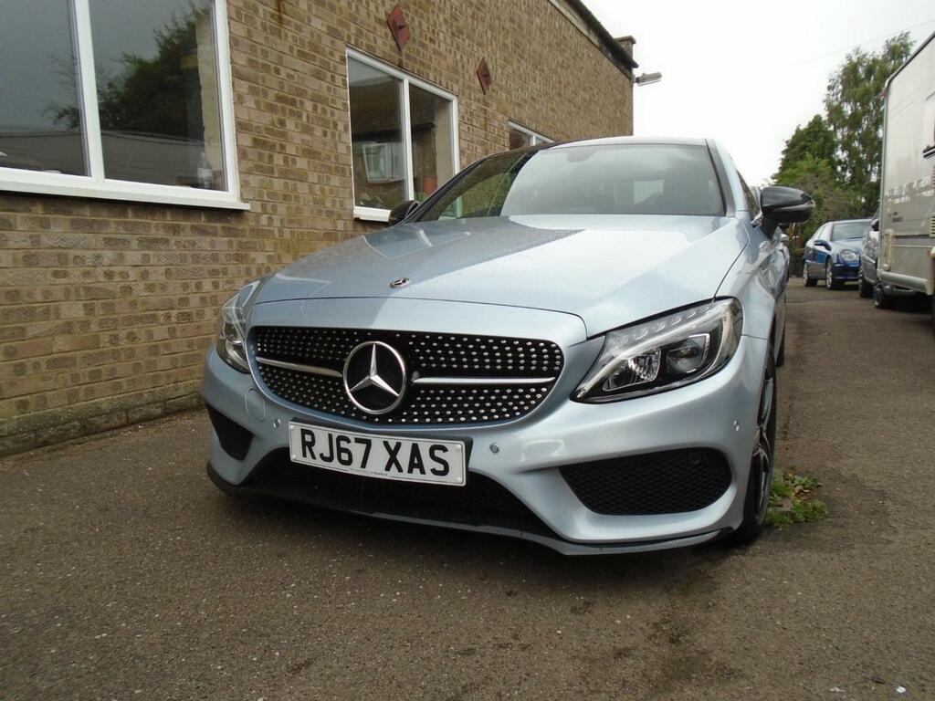 Mercedes-Benz C Class Amg Line Premium Coupe Silver
