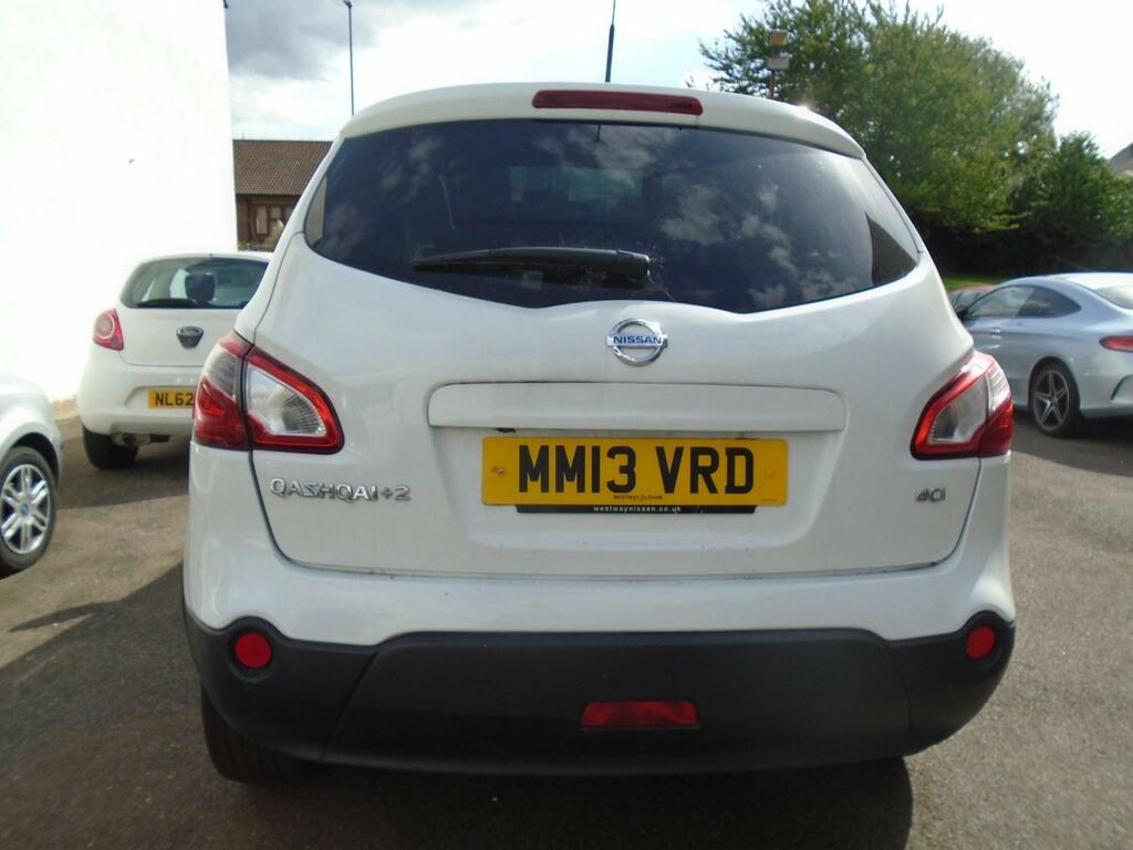 Nissan Qashqai+2 1.5 Dci 110 360 White #5