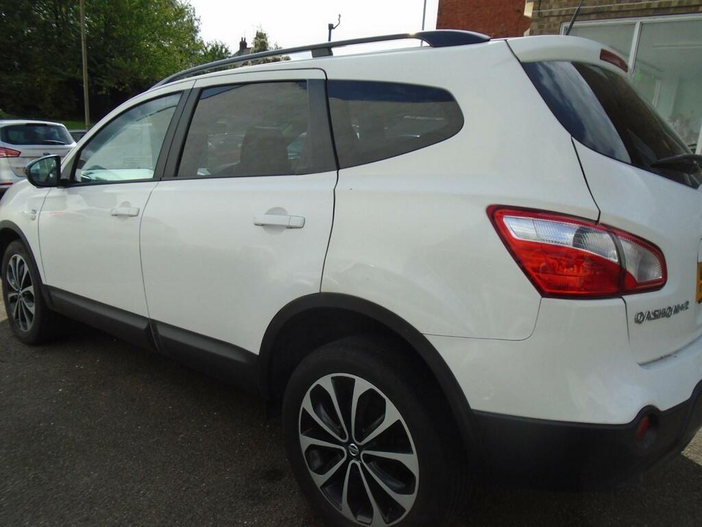 Nissan Qashqai+2 1.5 Dci 110 360 White #4