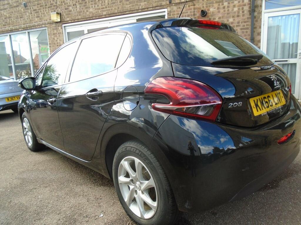 Peugeot 208 1.6 Bluehdi Active Hatchback KM66LNT Black #4