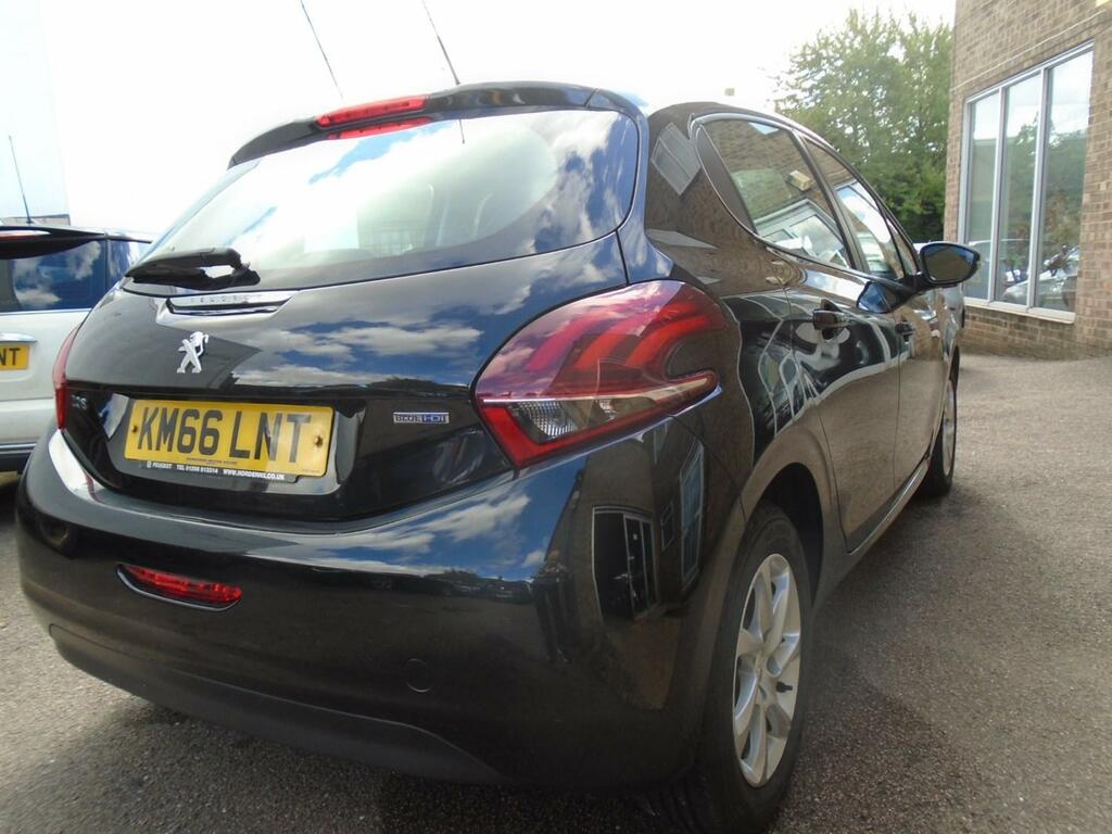 Peugeot 208 1.6 Bluehdi Active Hatchback KM66LNT Black #5