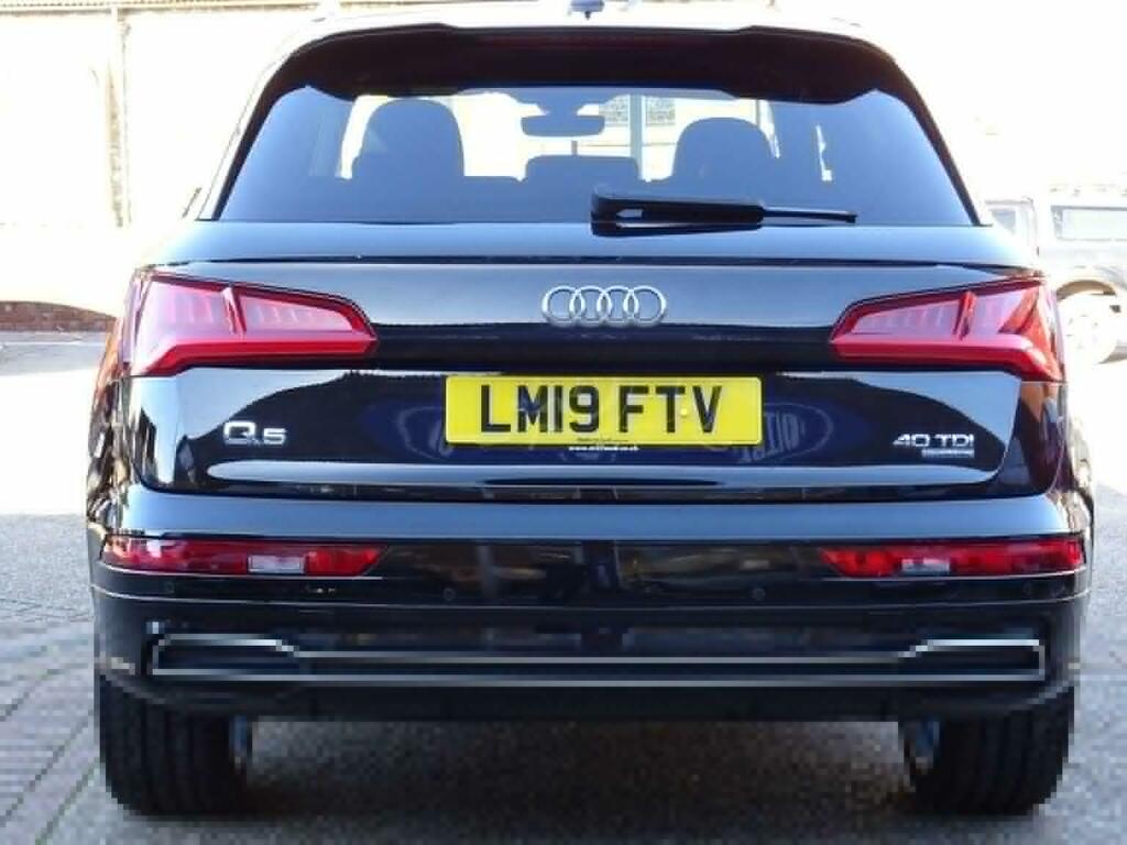 Audi Q5 Suv 2.0 Tdi 40 S Line S Tronic Quattro Euro 6 Ss LM19FTV Black #6