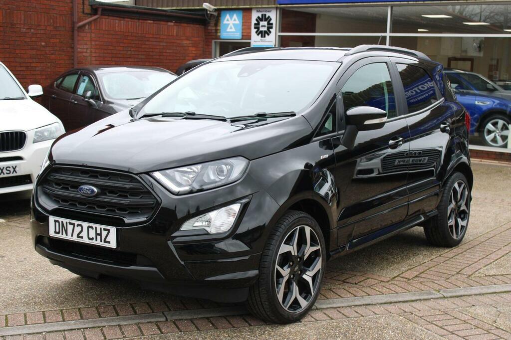Ford Ecosport Suv 1.0T Ecoboost St-line Euro 6 Ss 20217 DN72CHZ Black #4