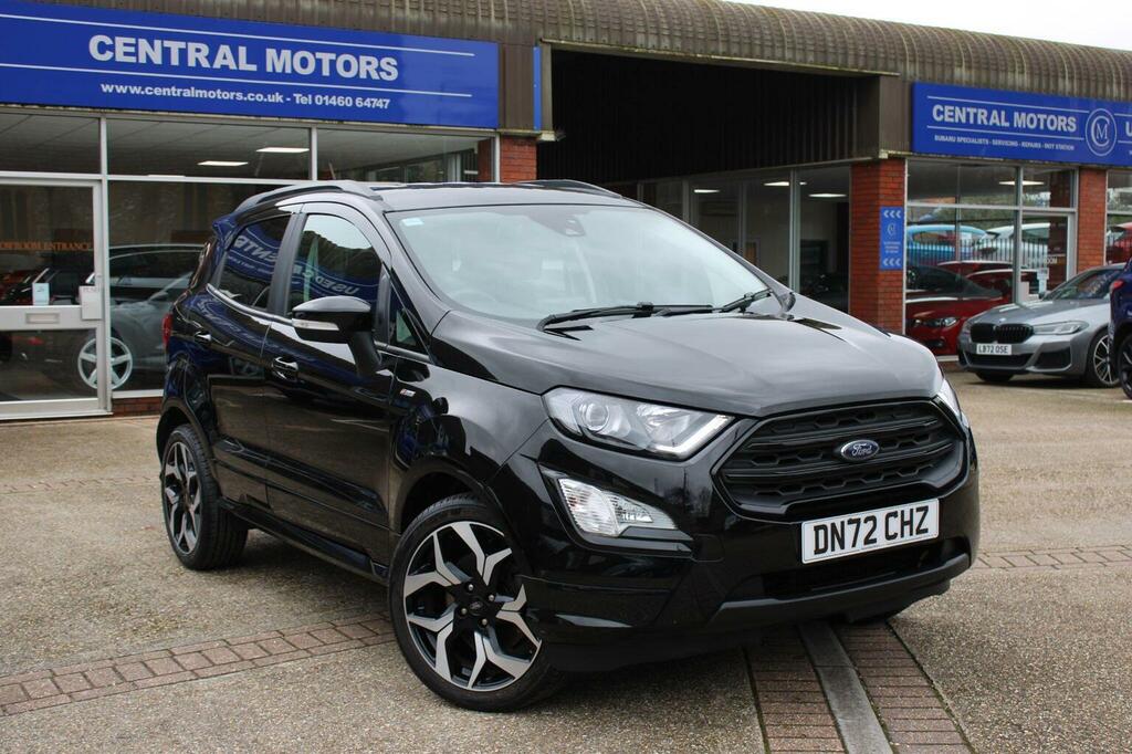 Ford Ecosport Suv 1.0T Ecoboost St-line Euro 6 Ss 20217 DN72CHZ Black #2