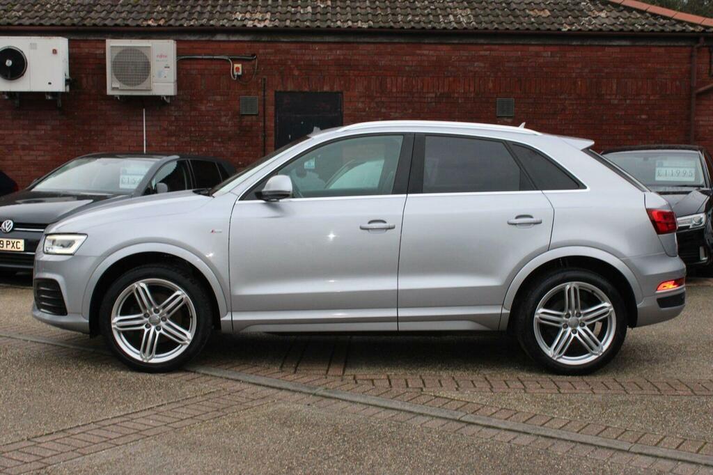 Audi Q3 Suv 2.0 Tdi S Line Plus Quattro Euro 6 Ss Silver #4