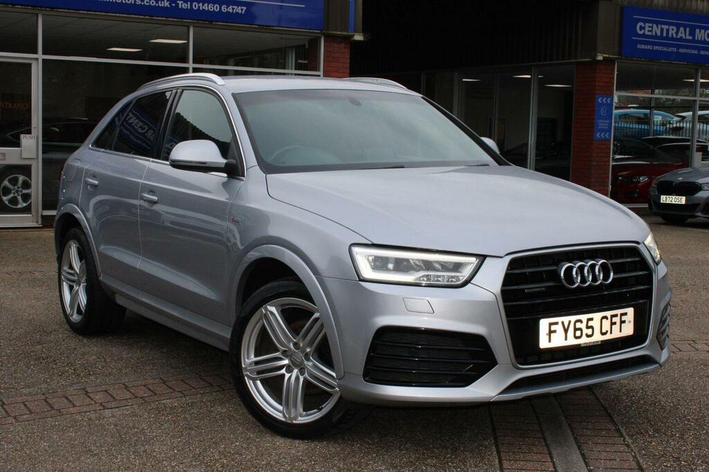 Audi Q3 Suv 2.0 Tdi S Line Plus Quattro Euro 6 Ss Silver