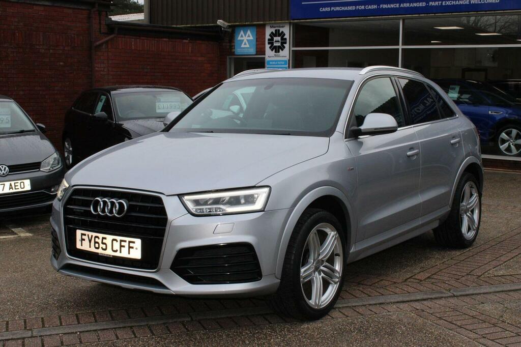 Audi Q3 Suv 2.0 Tdi S Line Plus Quattro Euro 6 Ss Silver #3
