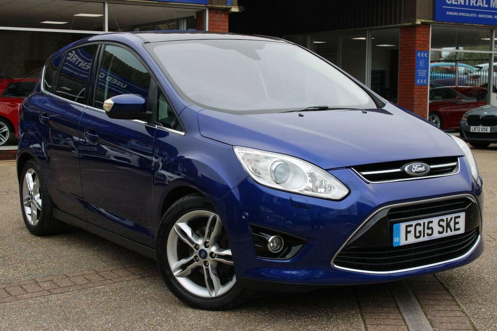 Ford C-Max Mpv 1.6 Tdci Titanium X Euro 5 201515 Blue