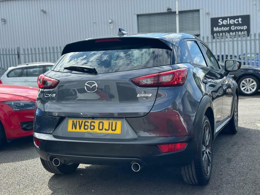 Mazda CX-3 1.5 Skyactiv-d Sport Nav Euro 6 S S NV66OJU Grey #4