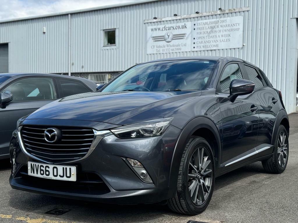 Mazda CX-3 1.5 Skyactiv-d Sport Nav Euro 6 S S NV66OJU Grey #2