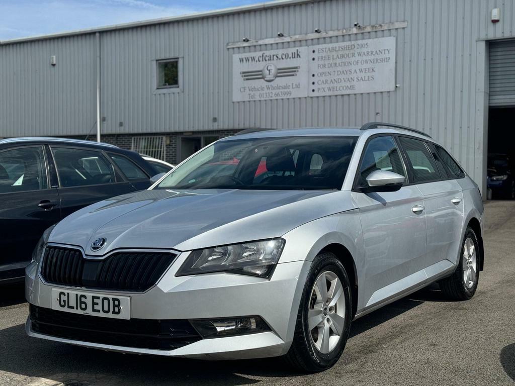 Skoda Superb 1.6 Tdi Se Dsg Euro 6 S S Silver #2