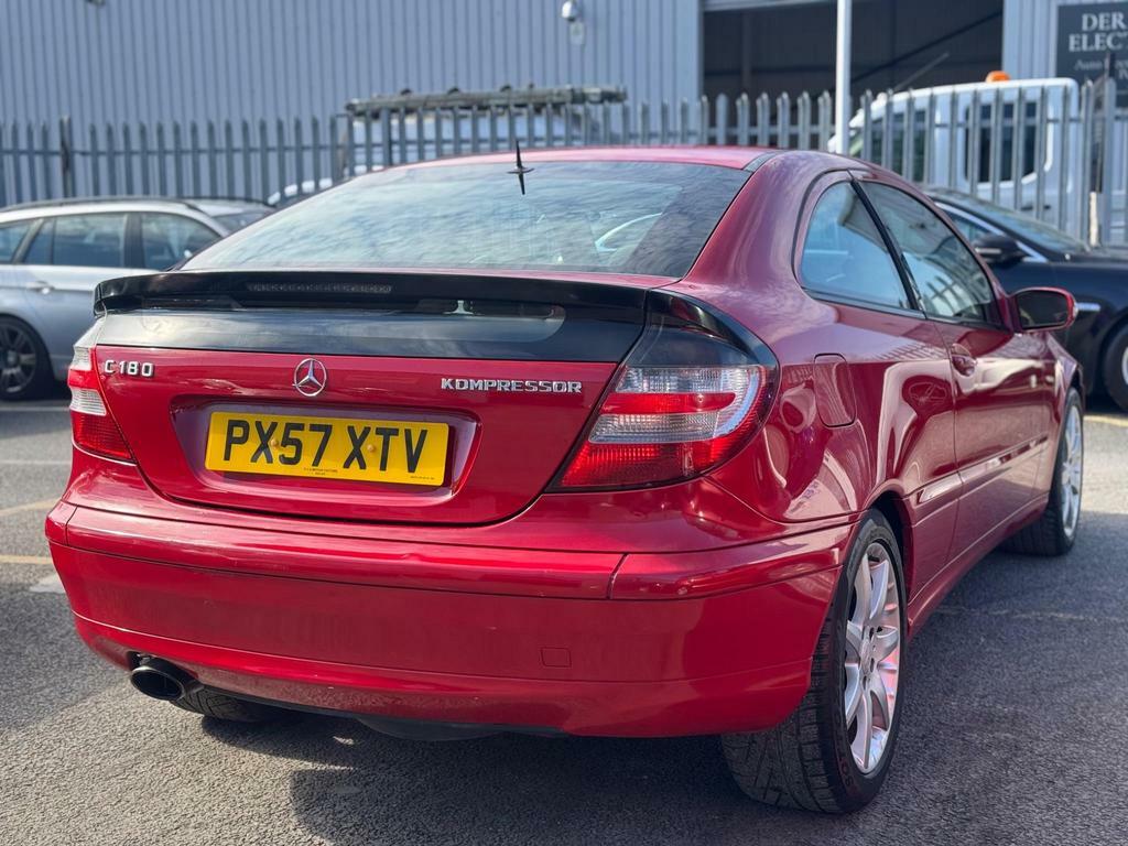 Mercedes-Benz C Class 1.8 C180 Kompressor Se PX57XTV Red #4