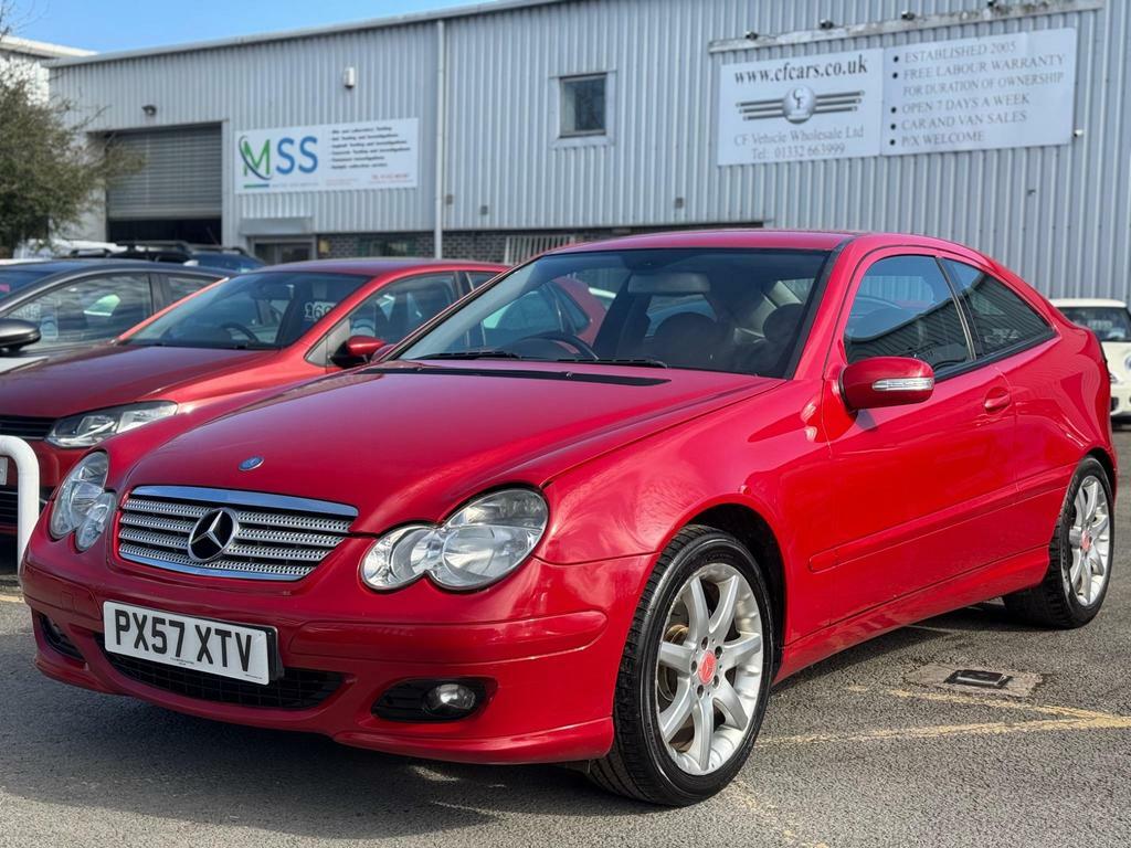 Mercedes-Benz C Class 1.8 C180 Kompressor Se PX57XTV Red #2