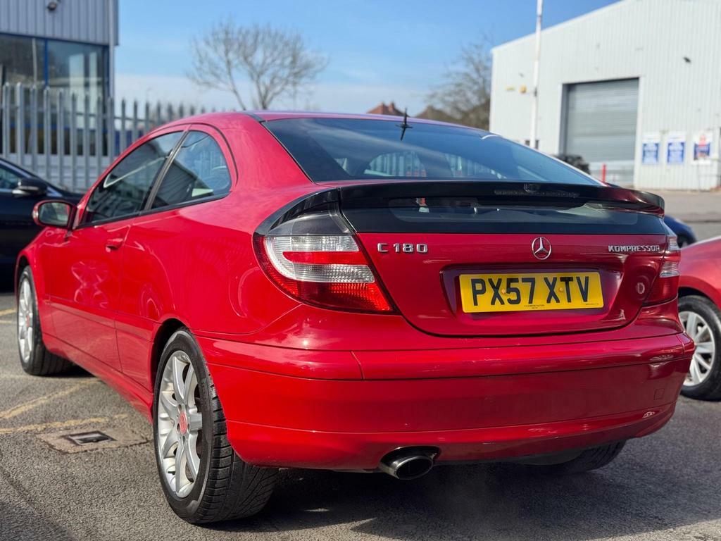 Mercedes-Benz C Class 1.8 C180 Kompressor Se PX57XTV Red #3