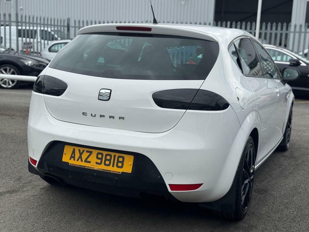 Seat Leon 2.0 Tsi Cupra Euro 5 White #4