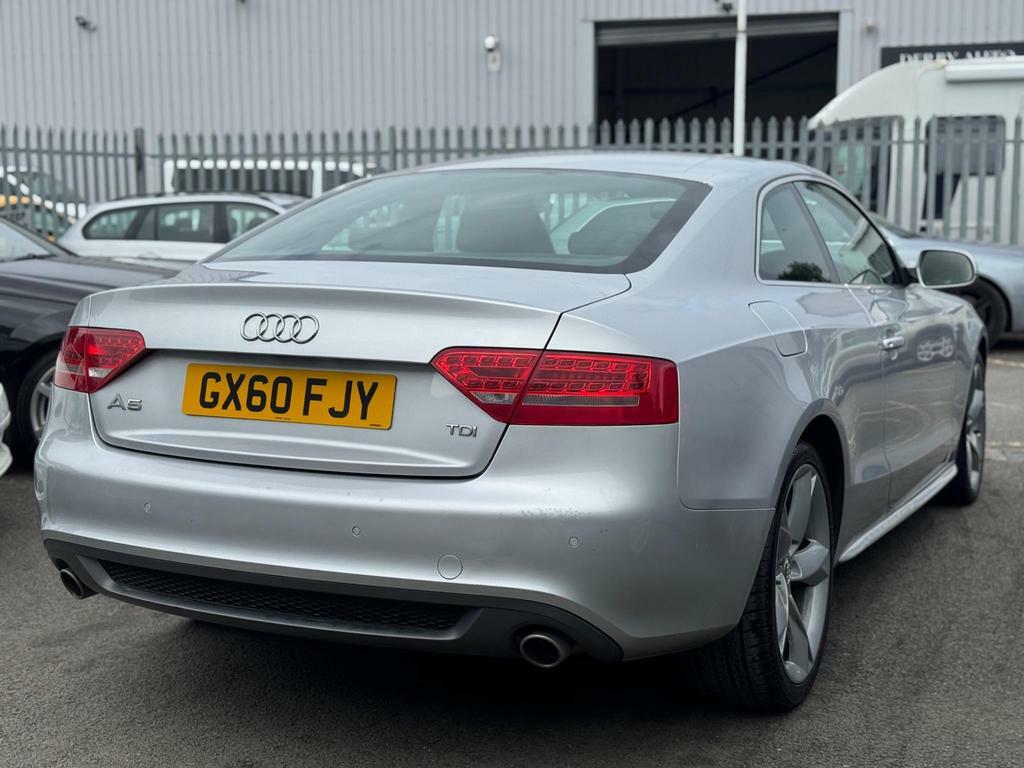 Audi A5 2.7 Tdi V6 S Line Special Edition Coupe Silver #4