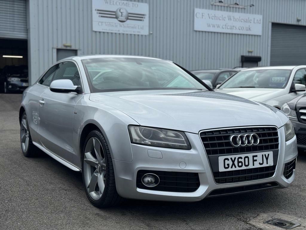Audi A5 2.7 Tdi V6 S Line Special Edition Coupe Silver