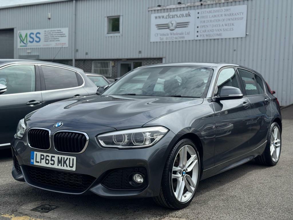 BMW 1 Series 2.0 118D M Sport Euro 6 S S LP65MKU Grey #3