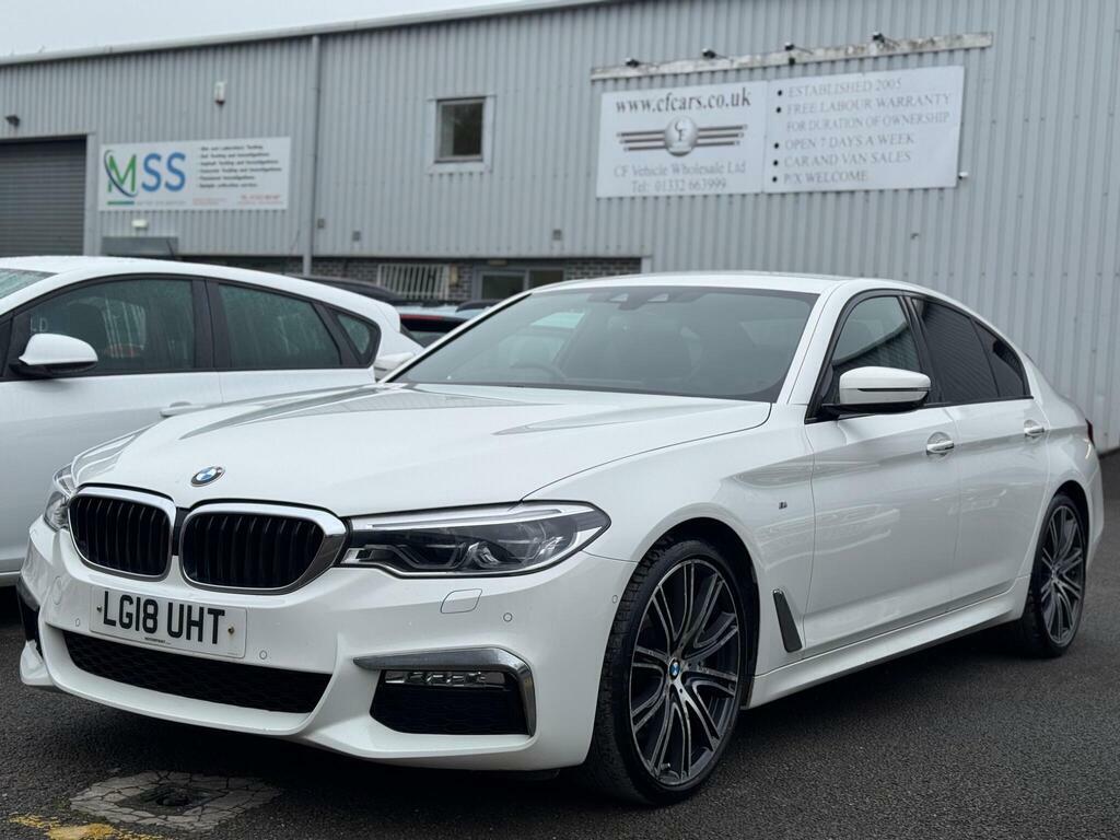 BMW 5 Series 3.0 540I M Sport Xdrive Euro 6 S S LG18UHT White #2