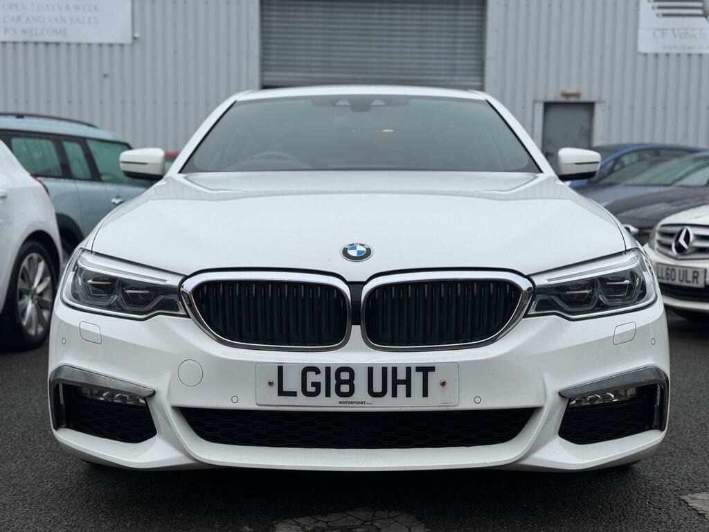 BMW 5 Series 3.0 540I M Sport Xdrive Euro 6 S S LG18UHT White #6