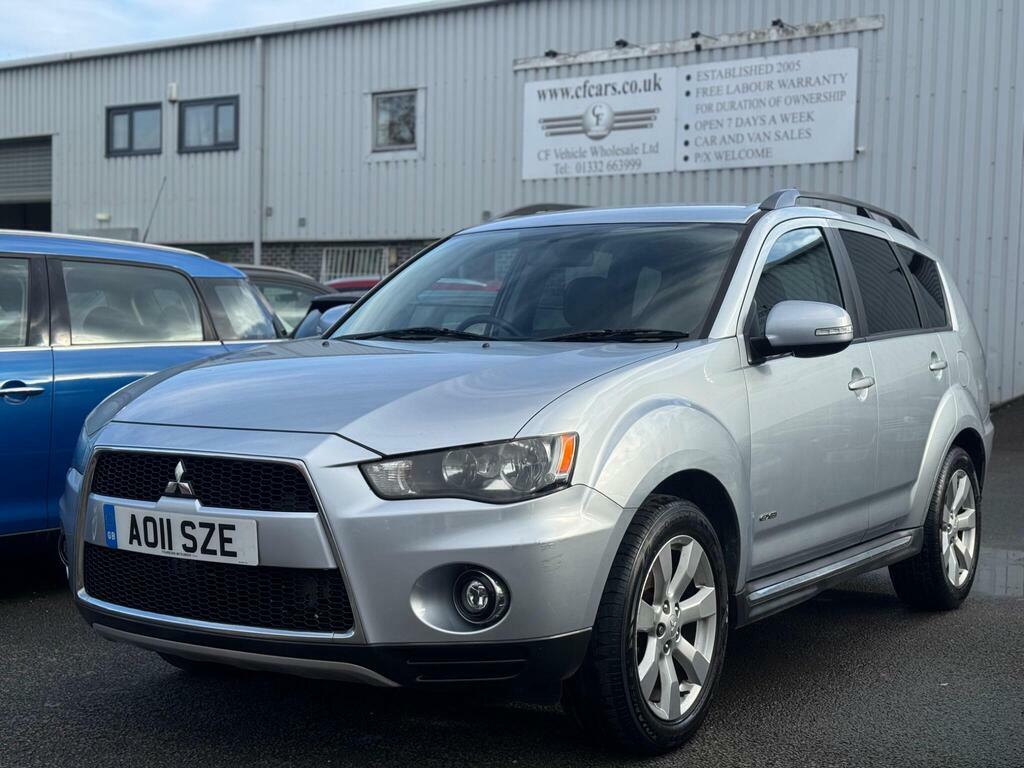 Mitsubishi Outlander 2.2 Di-d Gx3 Fwd Euro 5 Silver #2