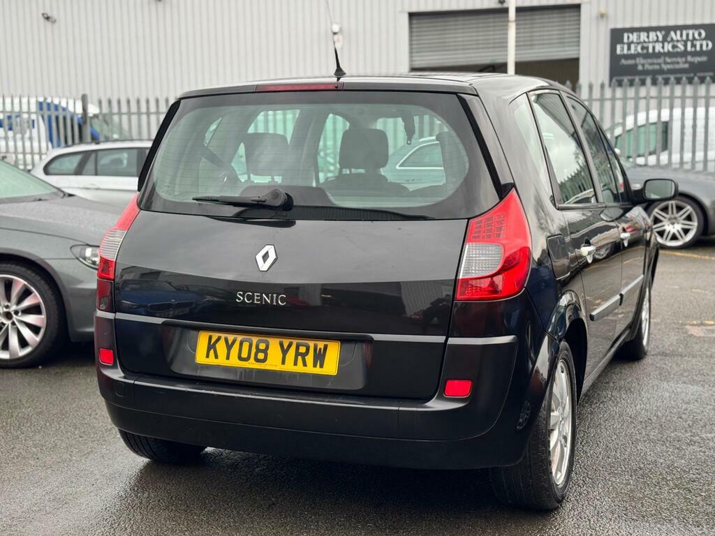 Renault Scenic 1.6 Vvt Dynamique Black #4