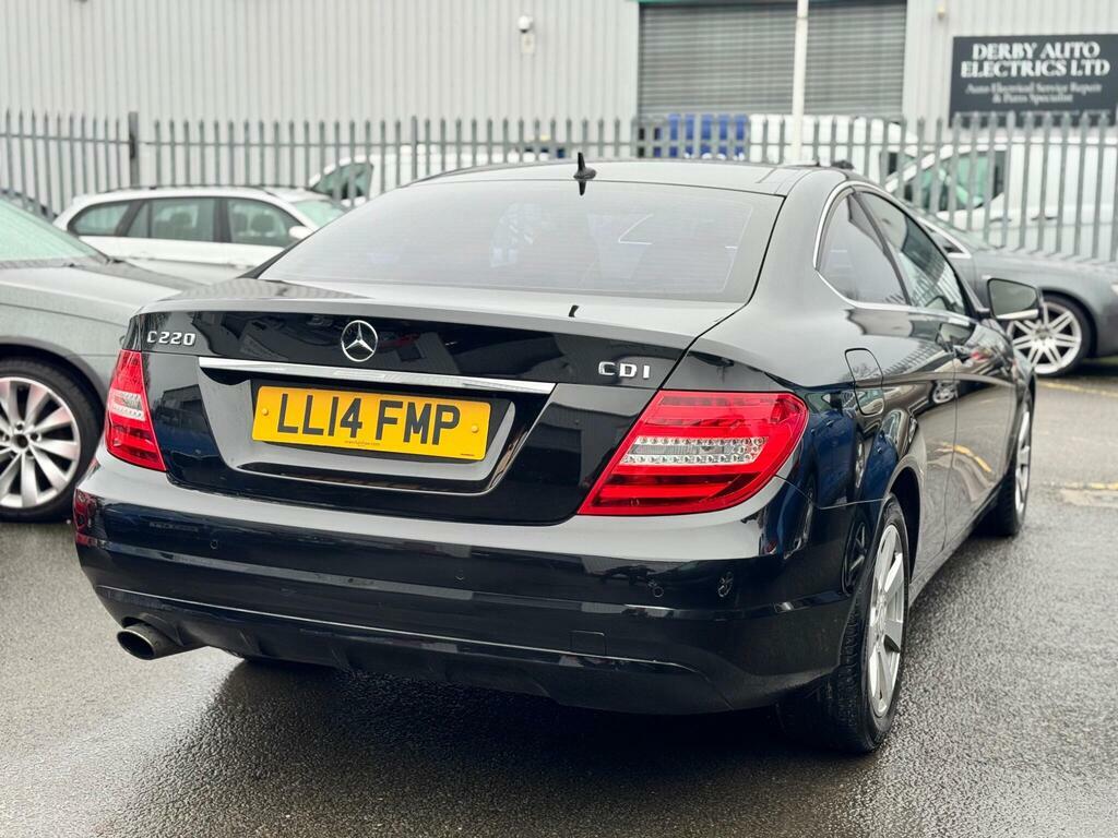 Mercedes-Benz C Class 2.1 C220d Sport Coupe LL14FMP Black #4