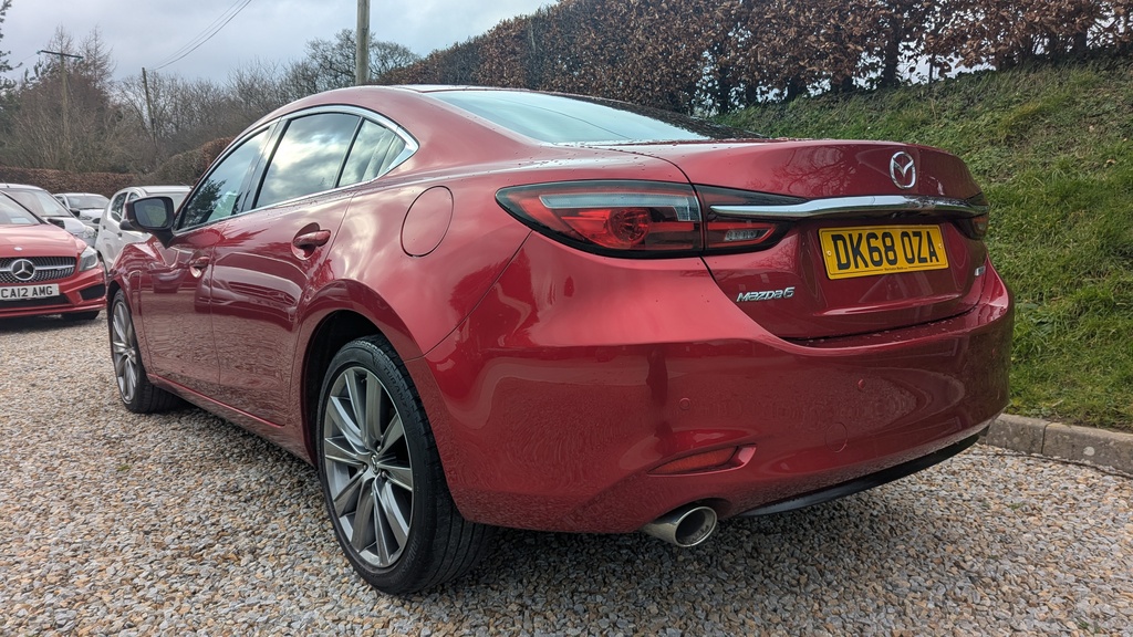 Mazda 6 2.2 Skyactiv-d Sport White #5