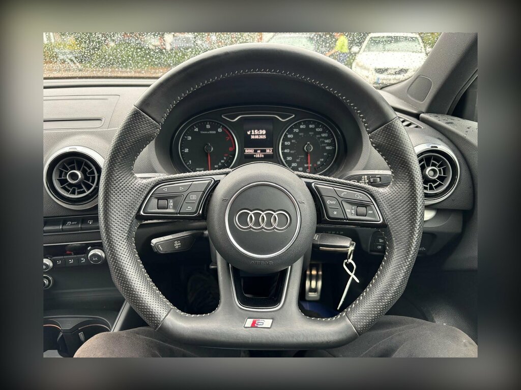 Audi A3 1.4 Tfsi Cod S Line Sportback Euro 6 Ss AJ66YPZ White #5