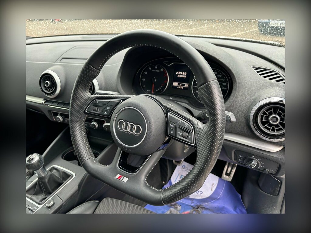 Audi A3 1.4 Tfsi Cod S Line Sportback Euro 6 Ss AJ66YPZ White #6