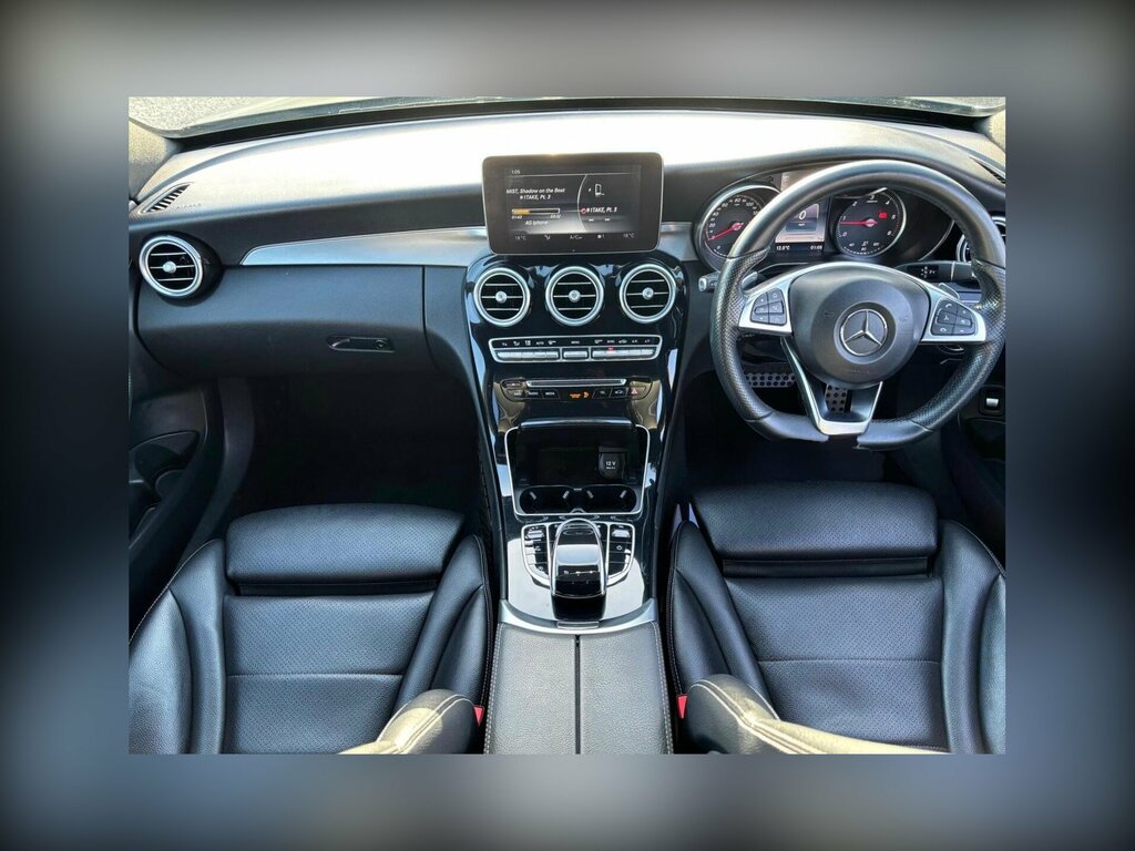 Mercedes-Benz C Class 2.1 C220d Amg Line Premium Plus G-tronic Euro 6 KE66JXR Grey #4