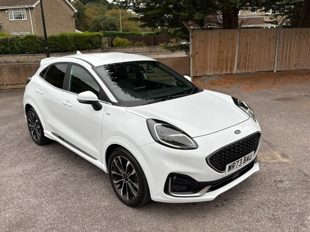 Ford Puma 1.0T Ecoboost Mhev St-line Vignale Suv WR73BAU White #5