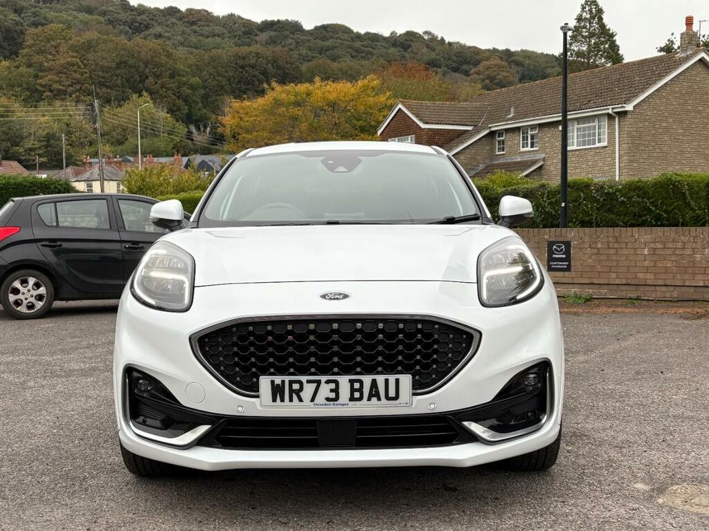 Ford Puma 1.0T Ecoboost Mhev St-line Vignale Suv WR73BAU White #2