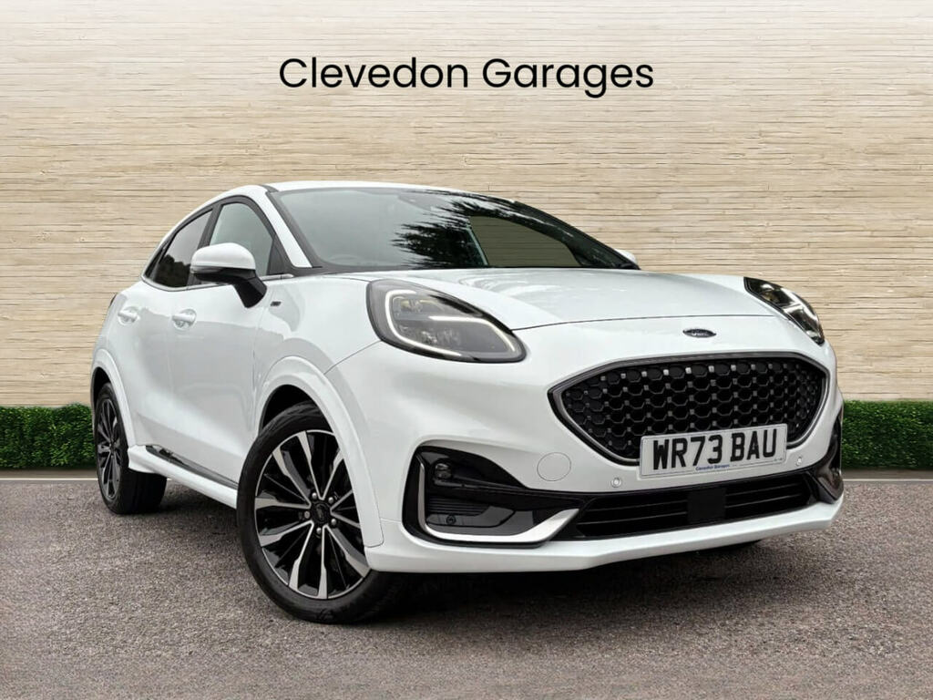 Ford Puma 1.0T Ecoboost Mhev St-line Vignale Suv White