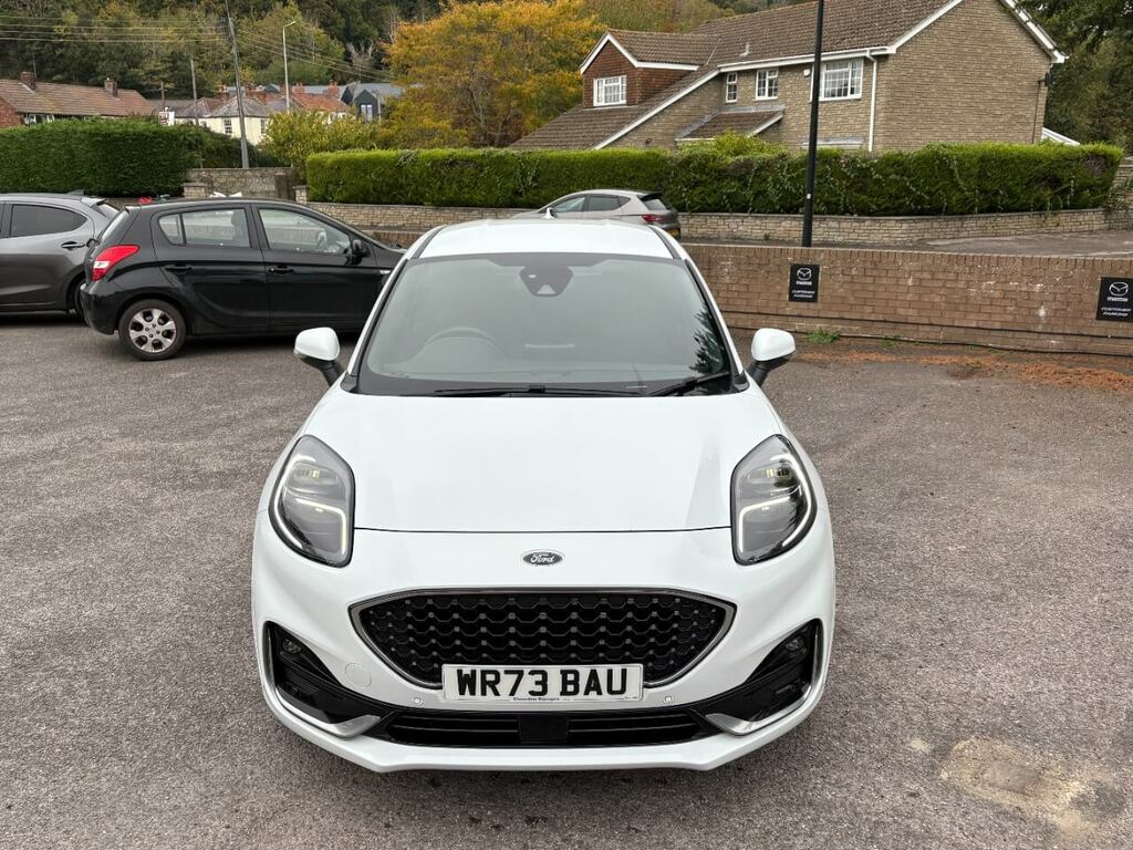 Ford Puma 1.0T Ecoboost Mhev St-line Vignale Suv WR73BAU White #6