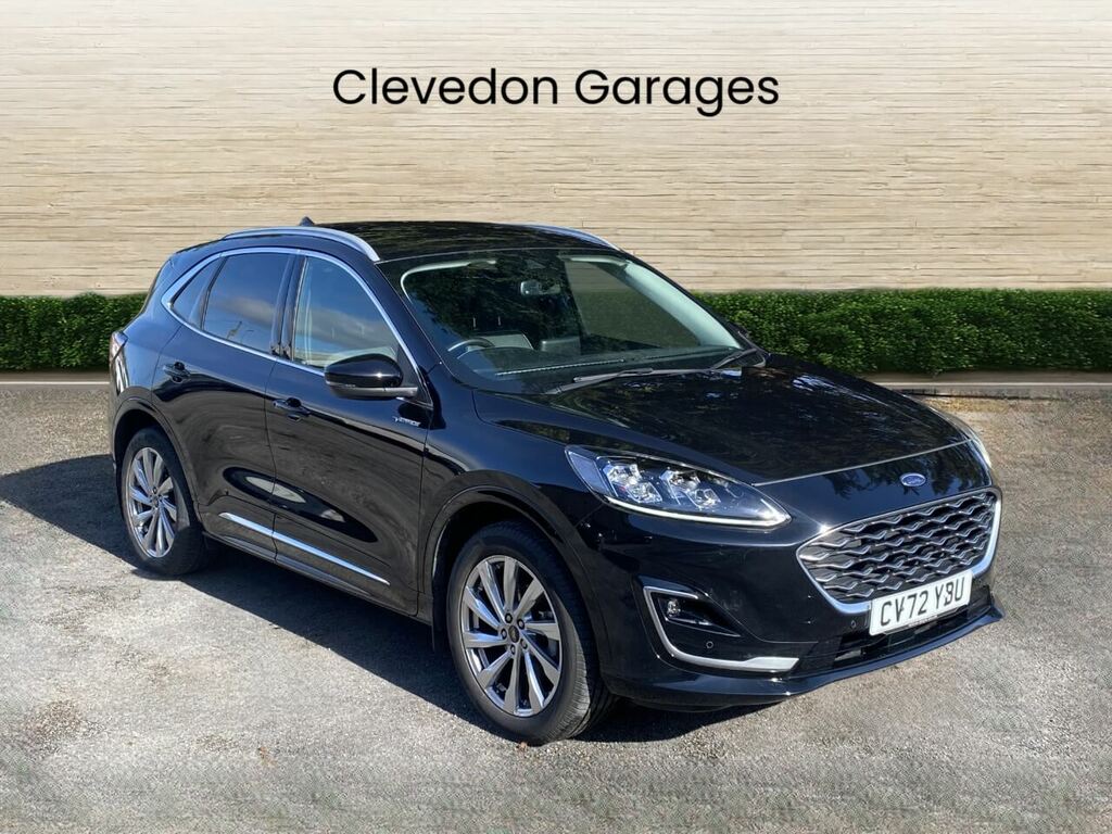 Ford Kuga 2.5H Duratec Vignale Suv Hybrid Cvt Eur CV72YBU Black #2