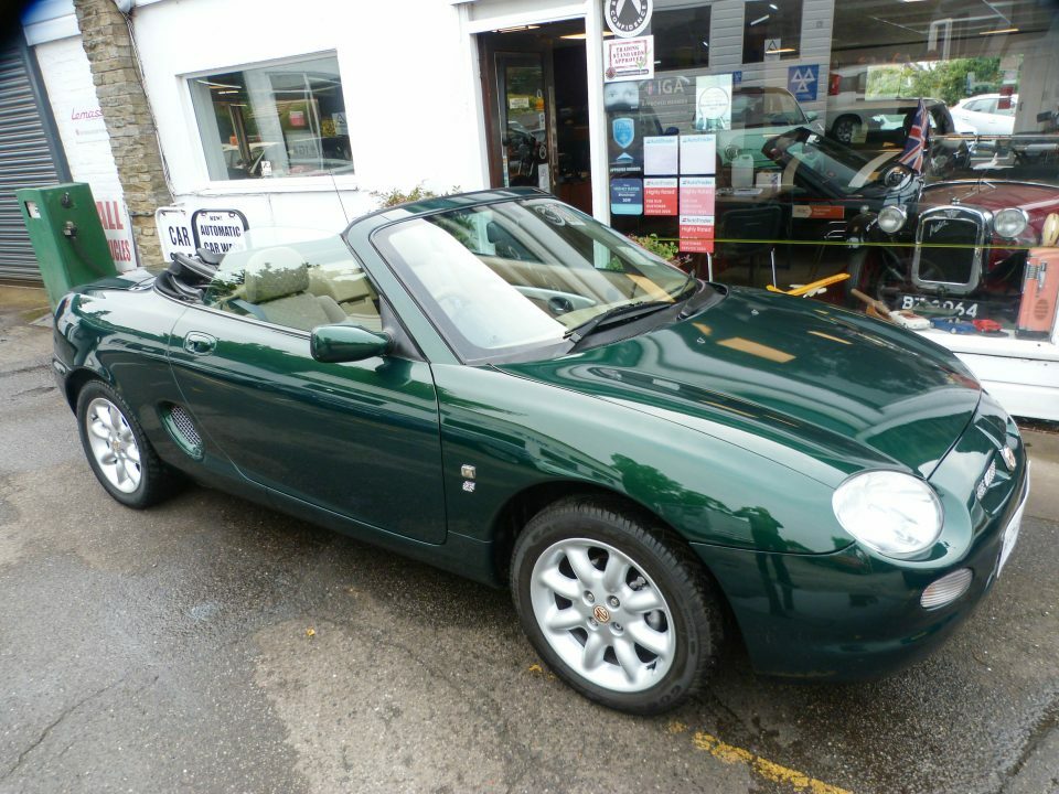 MG MGF 1.8I Convertible Green #5
