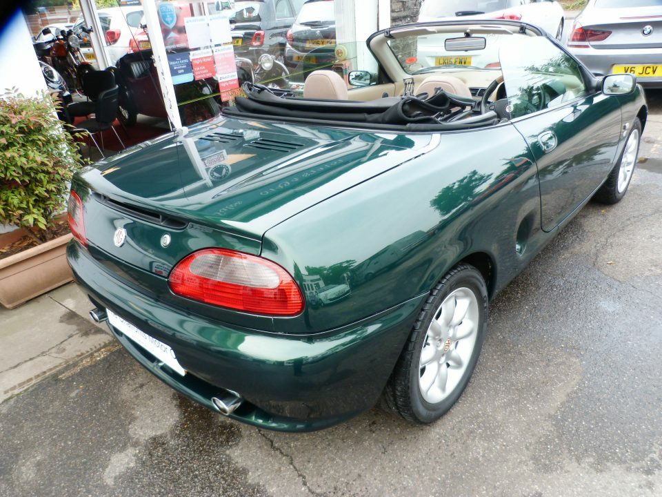 MG MGF 1.8I Convertible Green #4