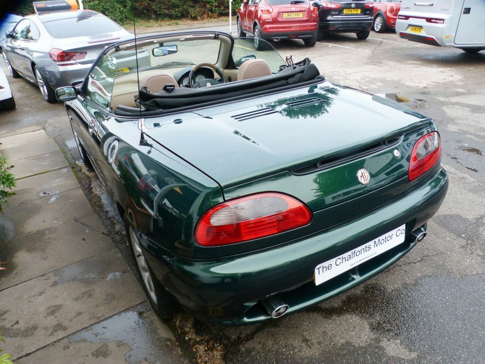 MG MGF 1.8I Convertible Green #2