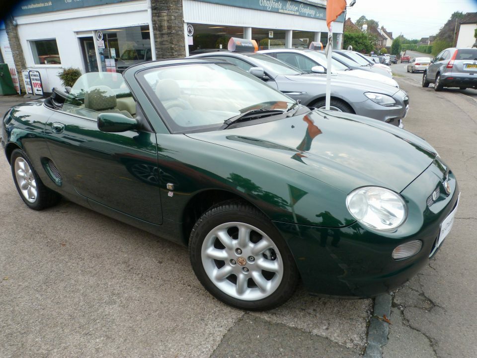 MG MGF 1.8I Convertible Green