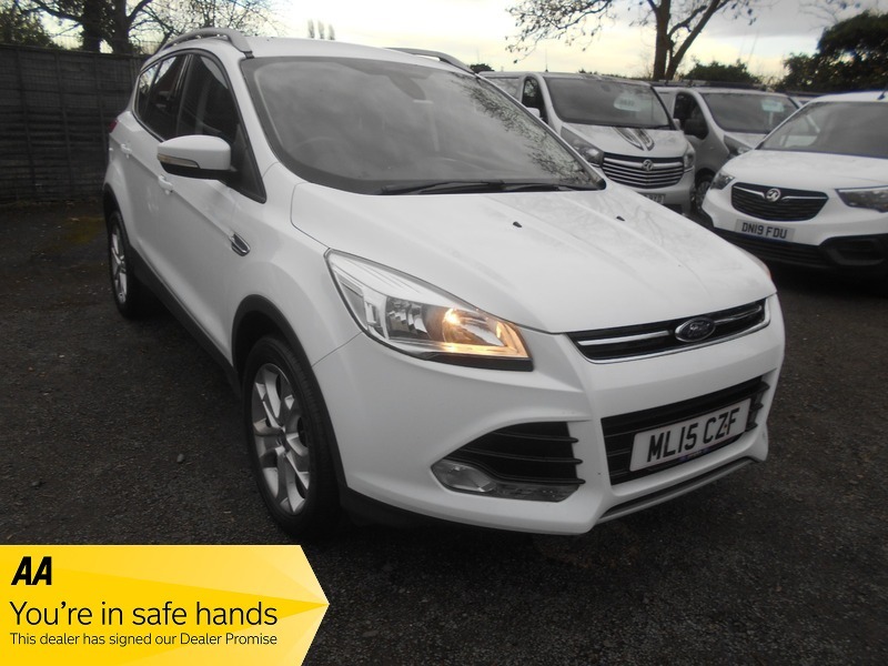 Ford Kuga Titanium Tdci ML15CZF White #2