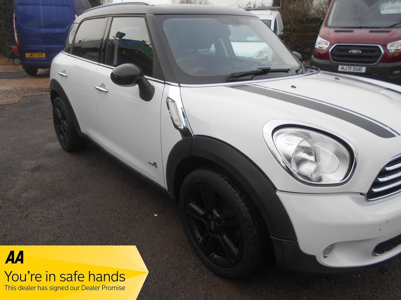 Mini Countryman Cooper D All4 White #2